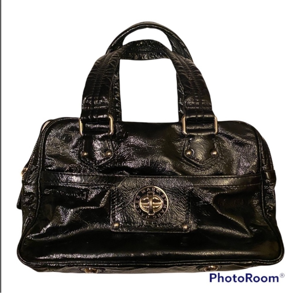 Marc Jacob’s Totally Turnlock Patent Leather Handbag